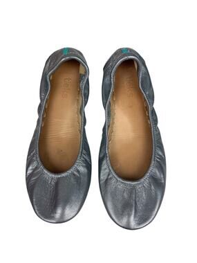 Tieks by Gavrieli Gunmetal Matte Silver Casual Comfort Ballet Flats 9